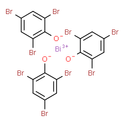 ChemSpider 2D Image | Tribromophenolbismuth | C18H6BiBr9O3