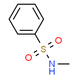 ChemSpider 2D Image | N-Methylbenzenesulfonamide | C7H9NO2S