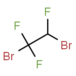 ChemSpider 2D Image | 1,2-Dibromo-1,1,2-trifluoroethane | C2HBr2F3