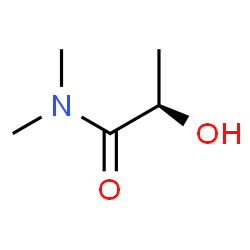 ChemSpider 2D Image | (2R)-2-Hydroxy-N,N-dimethylpropanamide | C5H11NO2