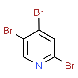 ChemSpider 2D Image | 2,4,5-Tribromopyridine | C5H2Br3N