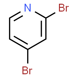 ChemSpider 2D Image | 2,4-Dibromopyridine | C5H3Br2N