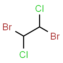 ChemSpider 2D Image | 1,2-DIBROMO-1,2-DICHLOROETHANE | C2H2Br2Cl2