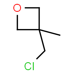 ChemSpider 2D Image | 3-(Chloromethyl)-3-methyloxetane | C5H9ClO