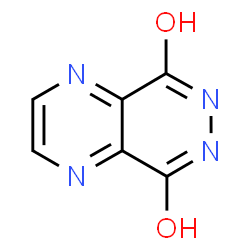 ChemSpider 2D Image | 6,7-Dihydropyrazino[2,3-d]pyridazine-5,8-dione | C6H4N4O2