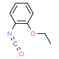 ChemSpider 2D Image | 2-Ethoxyphenyl isocyanate | C9H9NO2