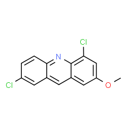 ChemSpider 2D Image | 4,7-Dichloro-2-methoxyacridine | C14H9Cl2NO
