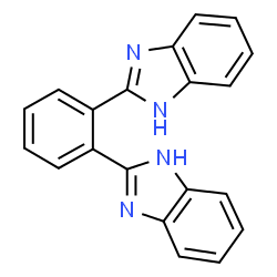 ChemSpider 2D Image | di(benzimidazol-2-yl)benzene | C20H14N4