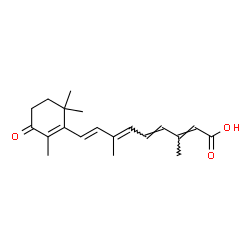 ChemSpider 2D Image | 4-Oxoretinoic acid | C20H26O3