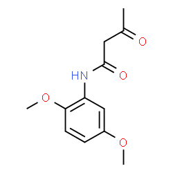 ChemSpider 2D Image | 2',5'-dimethoxyacetoacetanilide | C12H15NO4