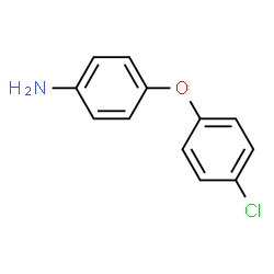ChemSpider 2D Image | 4-(4-Chlorophenoxy)aniline | C12H10ClNO