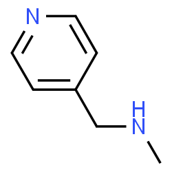 ChemSpider 2D Image | N-Methyl-4-pyridinemethanamine | C7H10N2