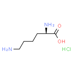 ChemSpider 2D Image | D-lysine HCl | C6H15ClN2O2