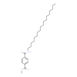 ChemSpider 2D Image | METHYL, N-OCTADECYL TEREPHATHALAMATE | C27H45NO3