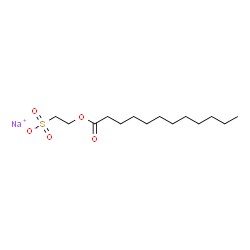 ChemSpider 2D Image | Sodium lauroyl isethionate | C14H27NaO5S