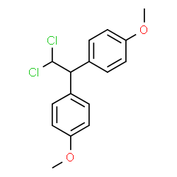 ChemSpider 2D Image | 1,1-DICHLORO-2,2-BIS(4-METHOXYPHENYL)ETHANE | C16H16Cl2O2