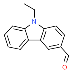 ChemSpider 2D Image | 9-Ethyl-3-carbazolecarboxaldehyde | C15H13NO