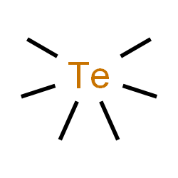 ChemSpider 2D Image | (Pentamethyl-lambda~6~-tellanyl)methane | C6H18Te
