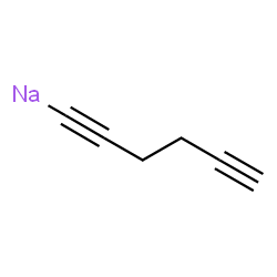 ChemSpider 2D Image | 1,5-Hexadiyn-1-ylsodium | C6H5Na