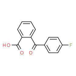 ChemSpider 2D Image | 2-(4-Fluorobenzoyl)benzoic acid | C14H9FO3