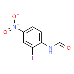 ChemSpider 2D Image | N-(2-Iodo-4-nitrophenyl)formamide | C7H5IN2O3