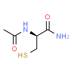ChemSpider 2D Image | N~2~-Acetyl-D-cysteinamide | C5H10N2O2S
