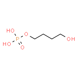 ChemSpider 2D Image | 4-Hydroxybutyl dihydrogen phosphate | C4H11O5P