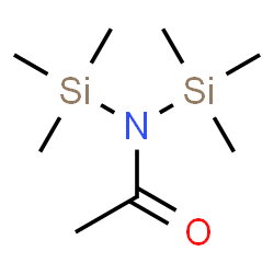 ChemSpider 2D Image | N,N-Bis(trimethylsilyl)acetamide | C8H21NOSi2