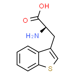 ChemSpider 2D Image | D-3-(3-Benzothienyl)alanine | C11H11NO2S