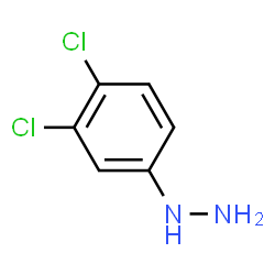 ChemSpider 2D Image | 3,4-dichlorophenylhydrazine | C6H6Cl2N2