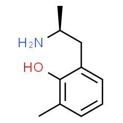 ChemSpider 2D Image | 2-[(2S)-2-Aminopropyl]-6-methylphenol | C10H15NO