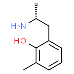 ChemSpider 2D Image | 2-[(2R)-2-Aminopropyl]-6-methylphenol | C10H15NO