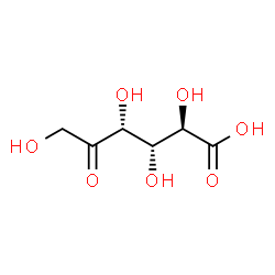 ChemSpider 2D Image | L-lyxo-Hex-5-ulosonic acid | C6H10O7
