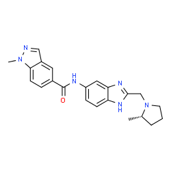 ChemSpider 2D Image | SGC-iMLLT | C22H24N6O