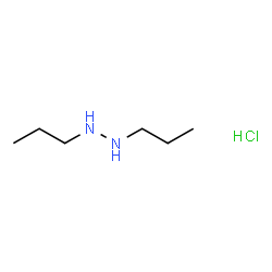 ChemSpider 2D Image | 1,2-Dipropylhydrazine hydrochloride (1:1) | C6H17ClN2
