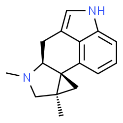 ChemSpider 2D Image | (5alpha,8alpha)-6,8-Dimethyl-8,10-cycloergoline | C16H18N2