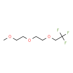 ChemSpider 2D Image | 1,1,1-Trifluoro-2-[2-(2-methoxyethoxy)ethoxy]ethane | C7H13F3O3