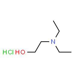 ChemSpider 2D Image | 2-(Diethylamino)ethanol Hydrochloride | C6H16ClNO