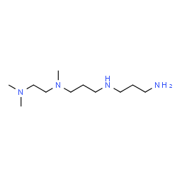 ChemSpider 2D Image | N'-(3-Aminopropyl)-N-[2-(dimethylamino)ethyl]-N-methyl-1,3-propanediamine | C11H28N4