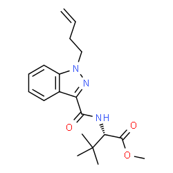 ChemSpider 2D Image | MDMB-3en-BUTINACA | C19H25N3O3