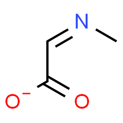 ChemSpider 2D Image | (2Z)-(Methylimino)acetate | C3H4NO2