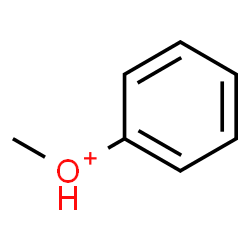 ChemSpider 2D Image | Methyl(phenyl)oxonium | C7H9O