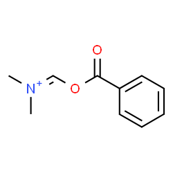 ChemSpider 2D Image | (Benzoyloxy)-N,N-dimethylmethaniminium | C10H12NO2