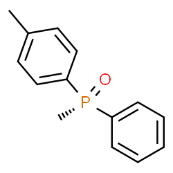 ChemSpider 2D Image | (S)-Methyl(4-methylphenyl)phenylphosphine oxide | C14H15OP