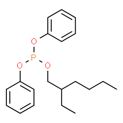 ChemSpider 2D Image | 2-Ethylhexyl diphenyl phosphite | C20H27O3P