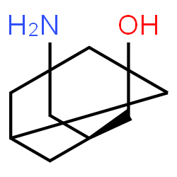 ChemSpider 2D Image | (5S)-3-Amino-1-adamantanol | C10H17NO