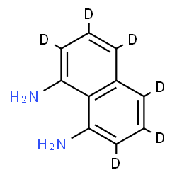 ChemSpider 2D Image | 1,8-(~2~H_6_)Naphthalenediamine | C10H4D6N2