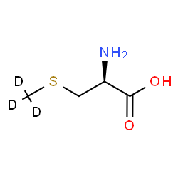 ChemSpider 2D Image | S-(~2~H_3_)Methyl-D-cysteine | C4H6D3NO2S