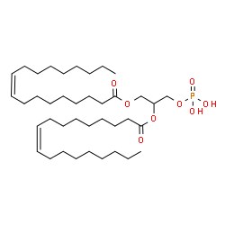 ChemSpider 2D Image | Dioleoylphosphatidic acid | C39H73O8P
