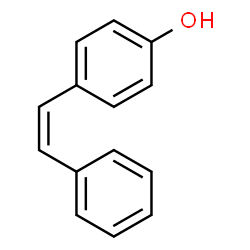 ChemSpider 2D Image | cis-stilben-4-ol | C14H12O